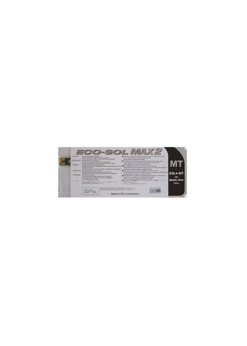 ROLAND ECOSOLMAX 2 220 CC METALLIC SILVER ROLAND ECOSOLMAX 2 220 CC METALLIC SILVER