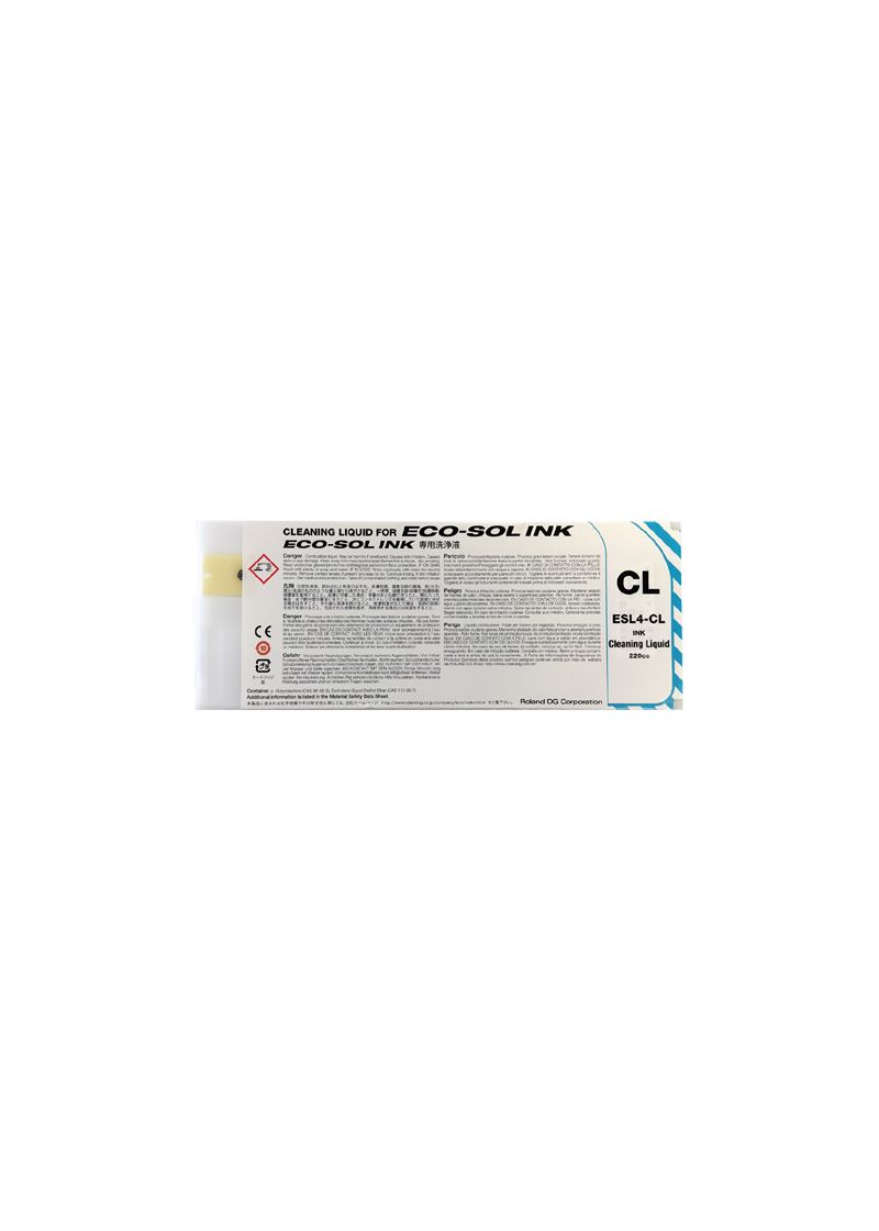 ROLAND ECOSOLMAX 2 CARTUCCIA DI PULIZIA 220 CC ROLAND ECOSOLMAX 2 CARTUCCIA DI PULIZIA 220 CC