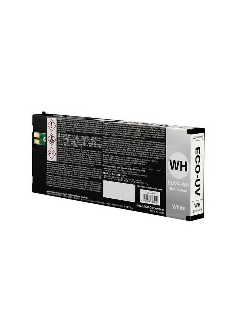 Cartuccia EUV4 Roland 220 cc WHITE Cartuccia EUV4 Roland 220 cc WHITE