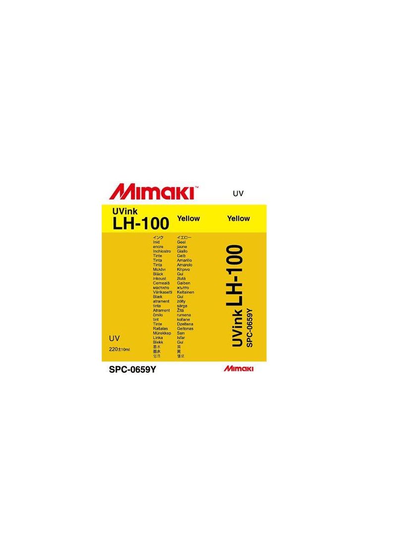 Inchiostro Mimaki UV LH-100 yellow cart. da 220ml Inchiostro Mimaki UV LH-100 yellow cart. da 220ml