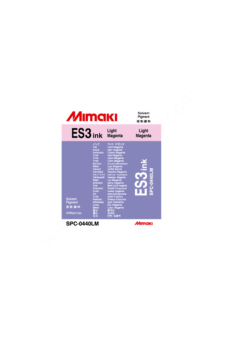 Inchiostro Mimaki ES3 Light Magenta Ecosolvent cartuccia 400ml Inchiostro Mimaki ES3 Light Magenta Ecosolvent cartuccia 400ml