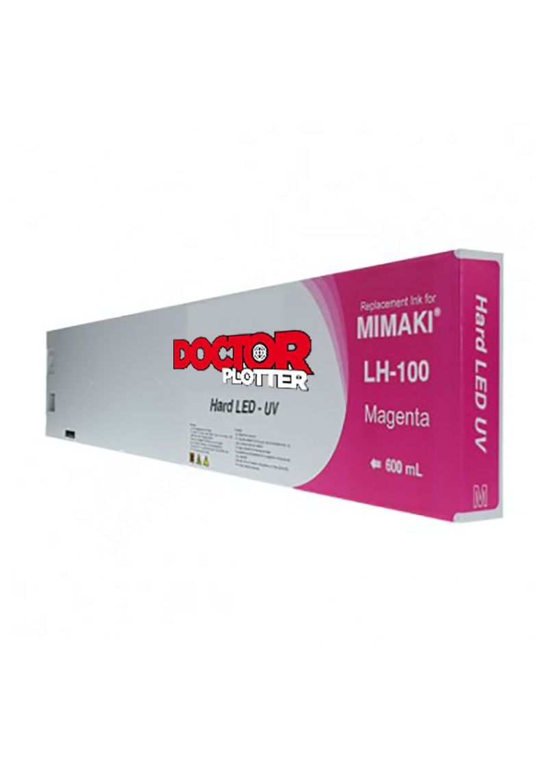 Cartuccia Doctorplotter inchiostro UV rigido LH-100 Mimaki Magenta 600 cc Cartuccia Doctorplotter inchiostro UV rigido LH-100 Mimaki Magenta 600 cc