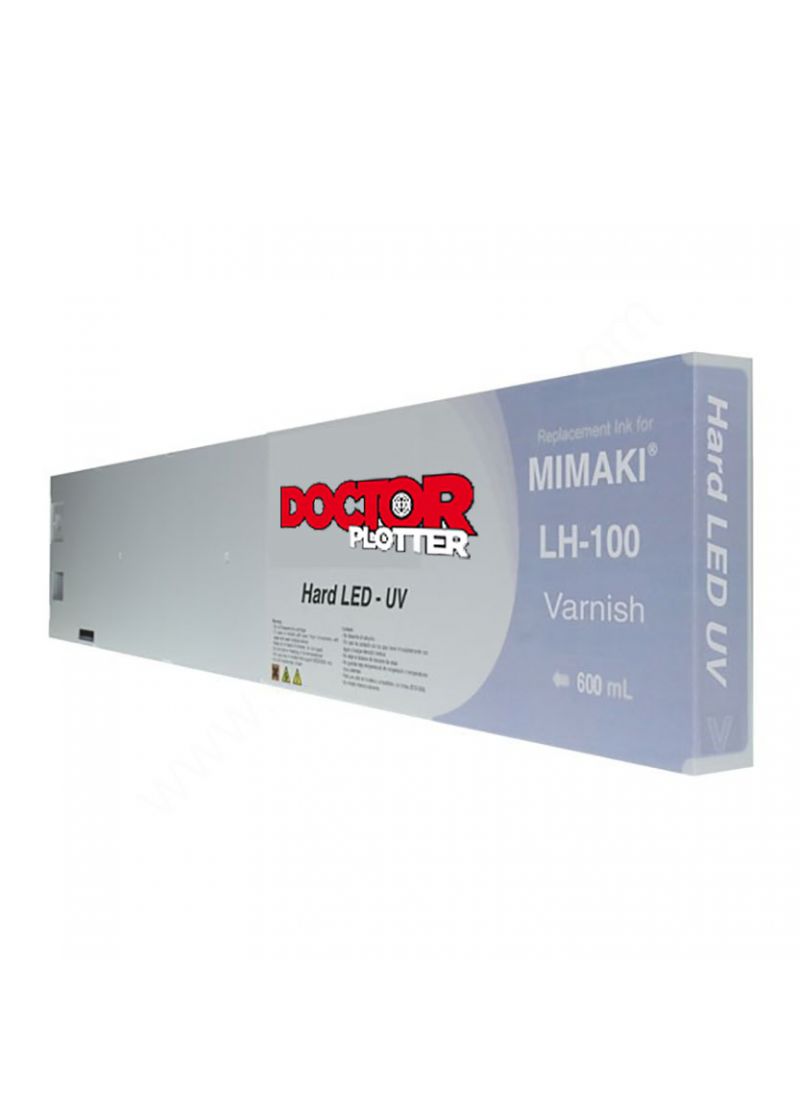 Cartuccia Doctorplotter inchiostro UV rigido LH-100 Mimaki Clear 600 cc Cartuccia Doctorplotter inchiostro UV rigido LH-100 Mimaki Clear 600 cc