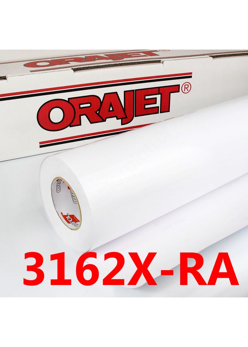 Orafol® Orajet® 3162XRA Bianco Removibile adesivo grigio Rapid Air