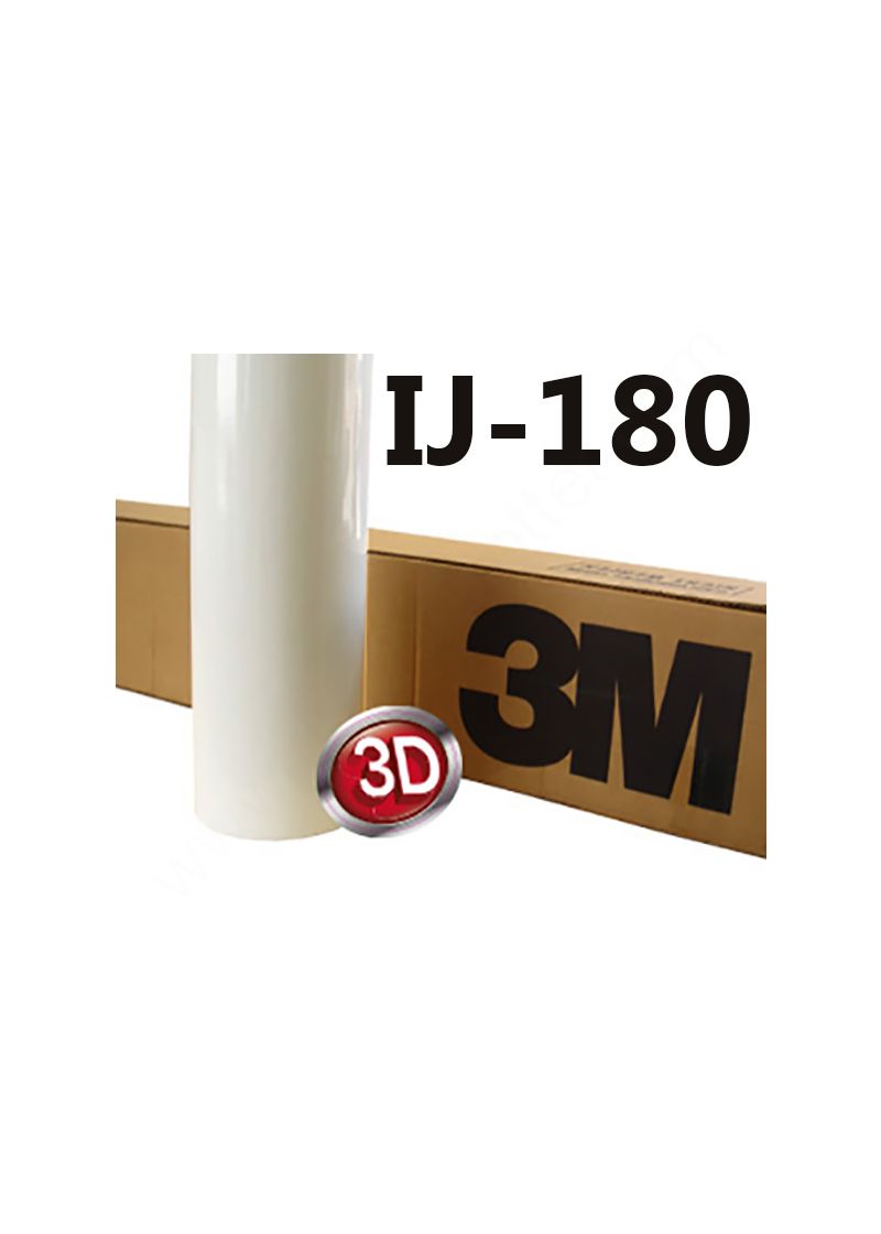 3M IJ 180C-10 Bianco Lucido 50 µm Colla Grigia micro Comply™-Controltac™