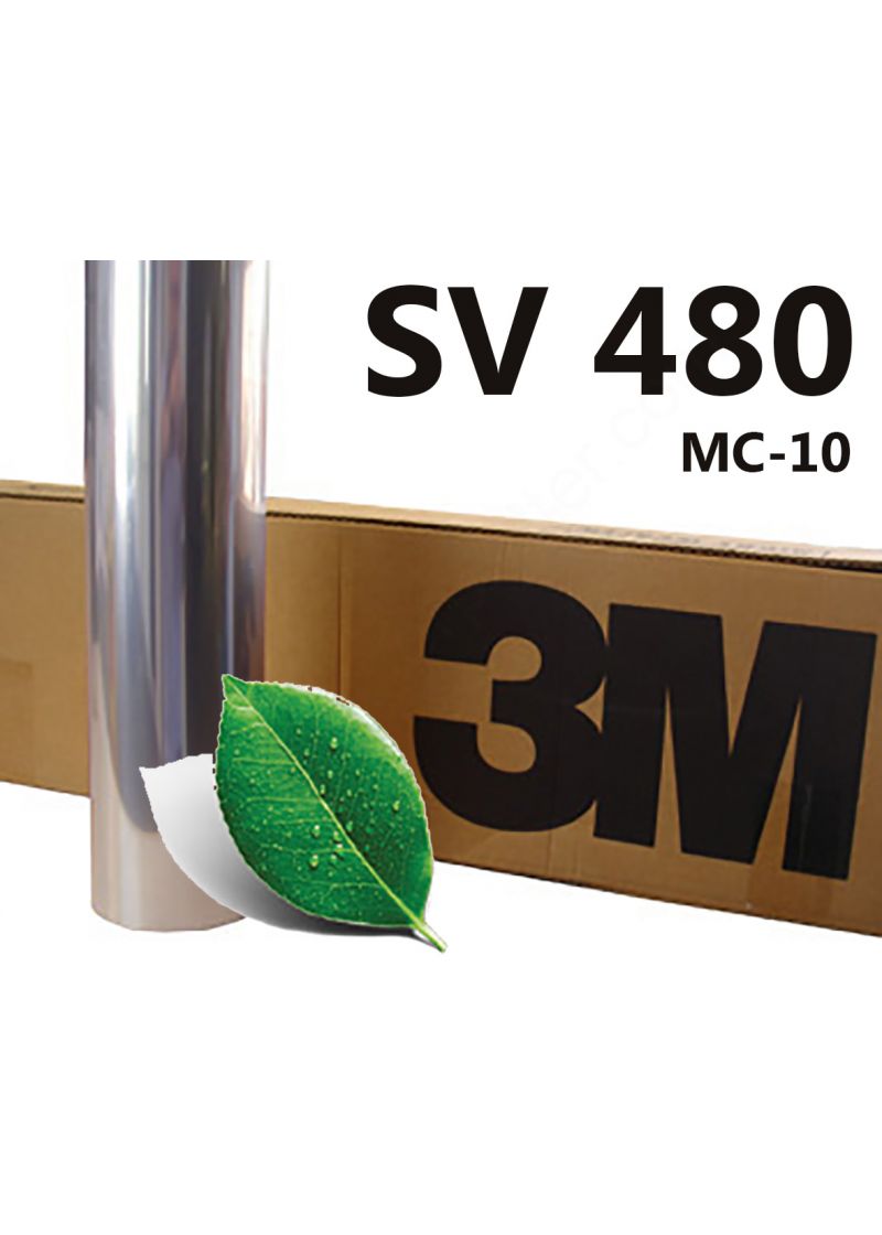 3M Envision SV 480mC-10 Bianco Lucido 50 µm Colla Grigia