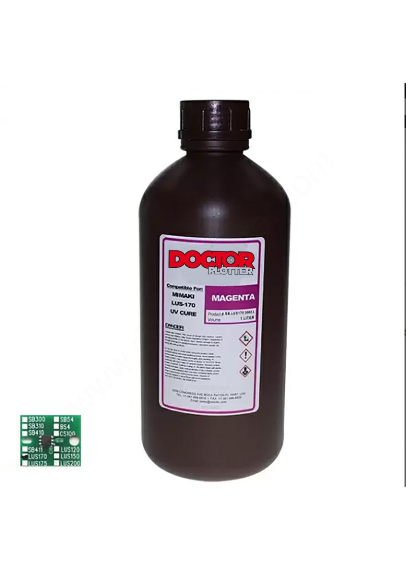 Doctorplotter LUS-170 1 lt. Magenta UV-LED Doctorplotter LUS-170 1 lt. Magenta UV-LED