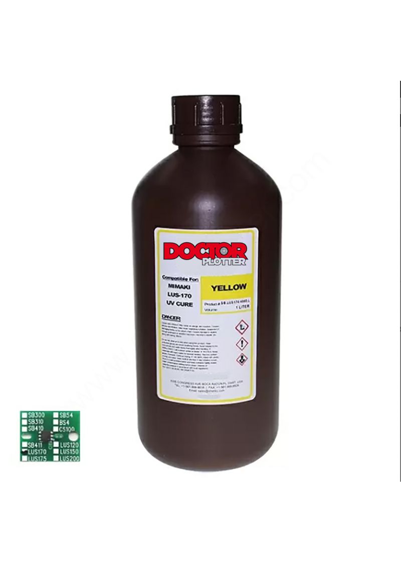 Doctorplotter LUS-170 1 lt. Yellow UV-LED Doctorplotter LUS-170 1 lt. Yellow UV-LED