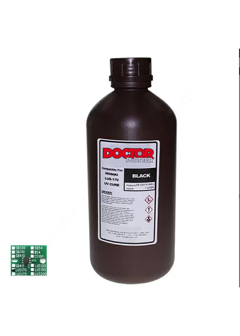 Doctorplotter LUS-170 1 lt. Black UV-LED Doctorplotter LUS-170 1 lt. Black UV-LED