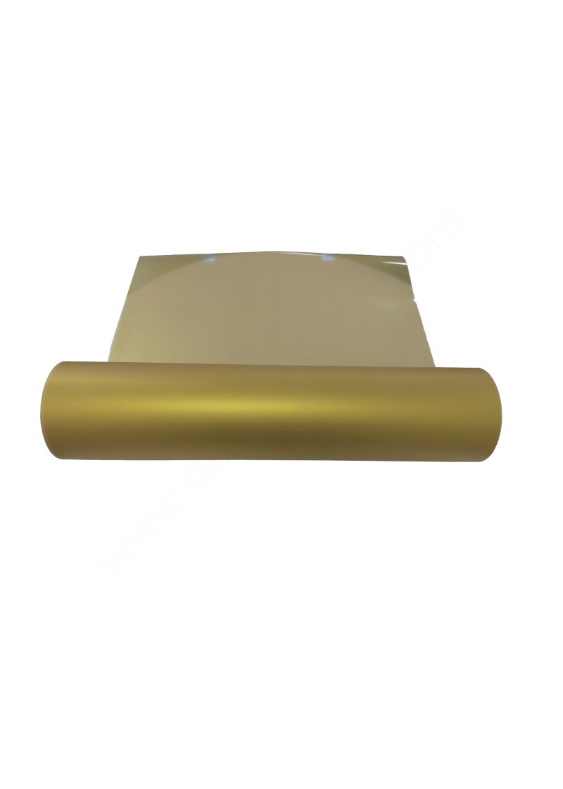 Rotolo film in poliestere GOLD DTF 60 CM x 100 MT Rotolo film in poliestere GOLD DTF 60 CM x 100 MT