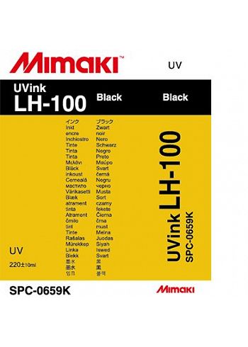 Inchiostro Mimaki UV LH-100 nero cart. da 220ml