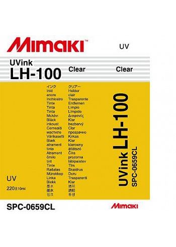 Inchiostro Mimaki UV LH-100 clear cart. da 220ml