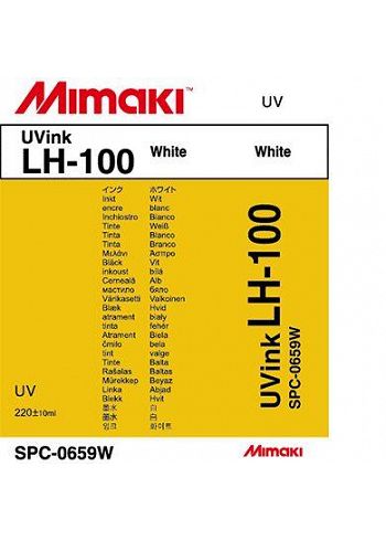 Inchiostro Mimaki UV LH-100 white cart. da 220ml