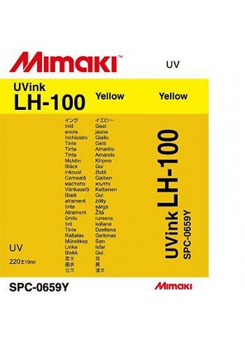 Inchiostro Mimaki UV LH-100 yellow cart. da 220ml