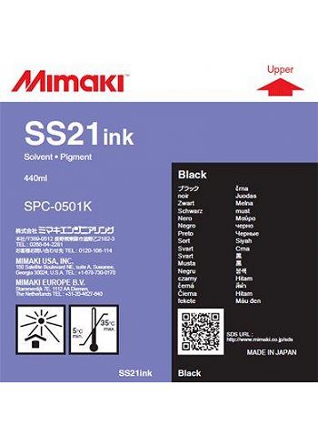 Inchiostro Mimaki SS21 Black solvent cartuccia 400ml