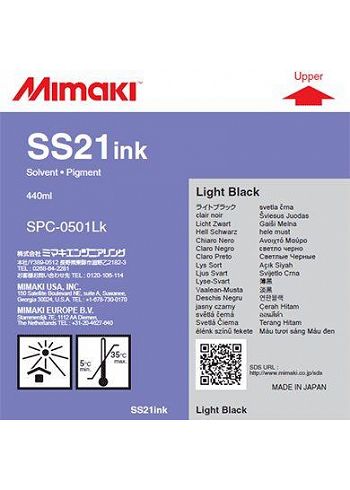 Inchiostro Mimaki SS21 Light Black solvent cartuccia 400ml