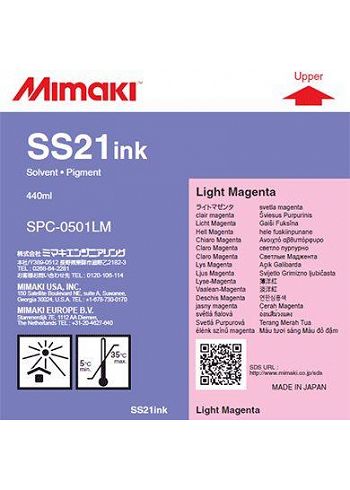 Inchiostro Mimaki SS21 Light Magenta solvent cartuccia 400ml