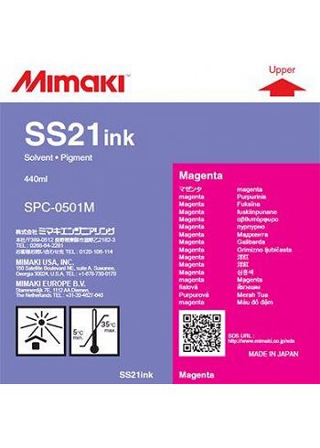 Inchiostro Mimaki SS21 Magenta solvent cartuccia 400ml