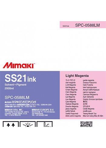 Inchiostro Mimaki SS21 Light Magenta solvent sacca 2lt