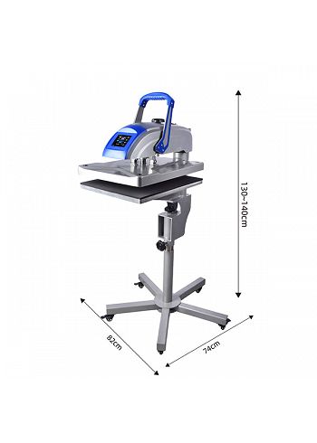 PRESSA MANUALE 50 X 40 SWING CON CASSETTO - Inclusa di stand