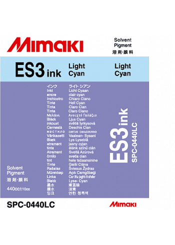 Inchiostro Mimaki ES3 Light Cyano Ecosolvent cartuccia 400ml