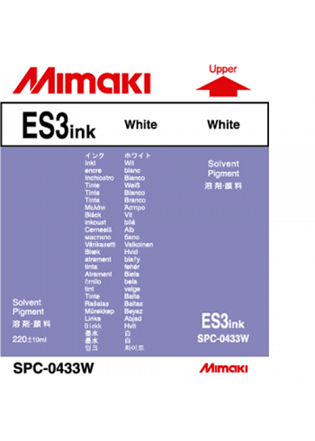 Inchiostro Mimaki ES3 WHITE Ecosolvent cartuccia 220ml
