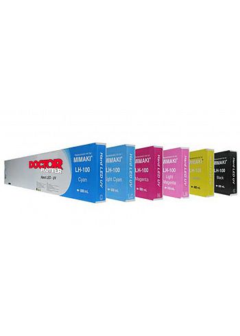 Cartuccia Doctorplotter inchiostro UV rigido LH-100 Mimaki Yellow 600 cc