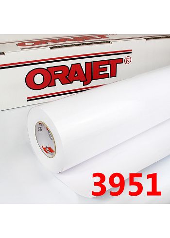 Orafol® Orajet® 3951 Bianco Lucido colla grigia
