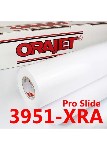 Orafol® Orajet® 3951RA Bianco Lucido colla grigia Rapid Air + Pro Slide